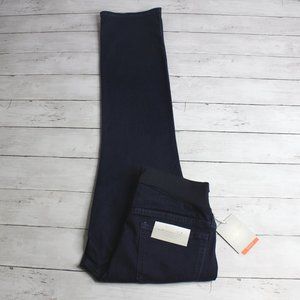 A:glow Women's Maternity Denim Blue Jeans Size 2 Bootcut Dark Wash